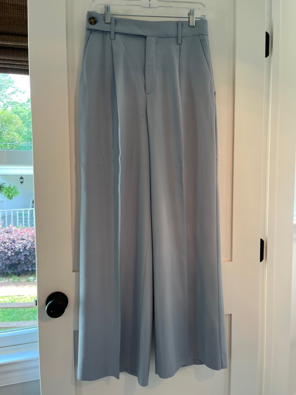 House of Harlow 1960 Pale Blue Tailored Pants